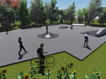 SkatePark Paine Baquedano