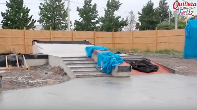 Construccion SkatePark Quillota